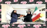 دیدار سرپرست  اداره بهزیستی شهرستان درگزین  ، با دکتر ستایش مدیر شبکه بهداشت و درمان درگزین