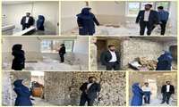 بازدید فرماندار شهرستان درگزین از پروژه های عمرانی شبکه بهداشت درگزین