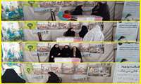 اقدام به برپایی میز خدمت در محل برگزاری نماز جمعه شهرستان درگزین