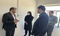  بازدید مدیریت منابع انسانی و فناوری و اطلاعات دانشگاه از ساختمان در حال بازسازی شبکه بهداشت