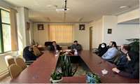 دیدار مدیریت شبکه بهداشت درگزین با ریاست آموزش و پرورش شهرستان درگزین