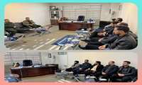 دیدار مدیریت شبکه بهداشت درگزین  با فرمانده سپاه رزن به مناسبت هفته بسیج