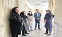 بازدید دکتر ستایش مدیریت شبکه بهداشت درگزین، از پایگاه سلامت شهری کرفس