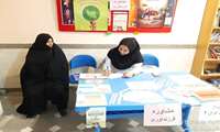 غرفه جوانی جمعیت در کانون شاهد شهرستان درگزین