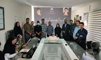 دیدار همکاران مجموعه ستاد  شبکه بهداشت با دکتر ستایش مدیریت شبکه بهداشت و درمان
