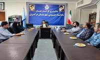 دیدار دکتر ستایش، مدیریت شبکه بهداشت و درمان با رئیس دادگستری شهرستان درگزین