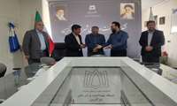 مسئول حراست شبکه بهداشت درگزین با حضور مدیر حراست دانشگاه معارفه شد