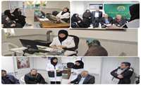 اردوی جهادی ویزیت رایگان بسیج جامعه پزشکی  در روستای نظام آباد  