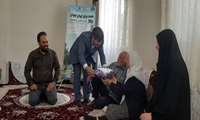 تجلیل از مادر ۱۰۲ ساله درگزینی در هفته جمعیت